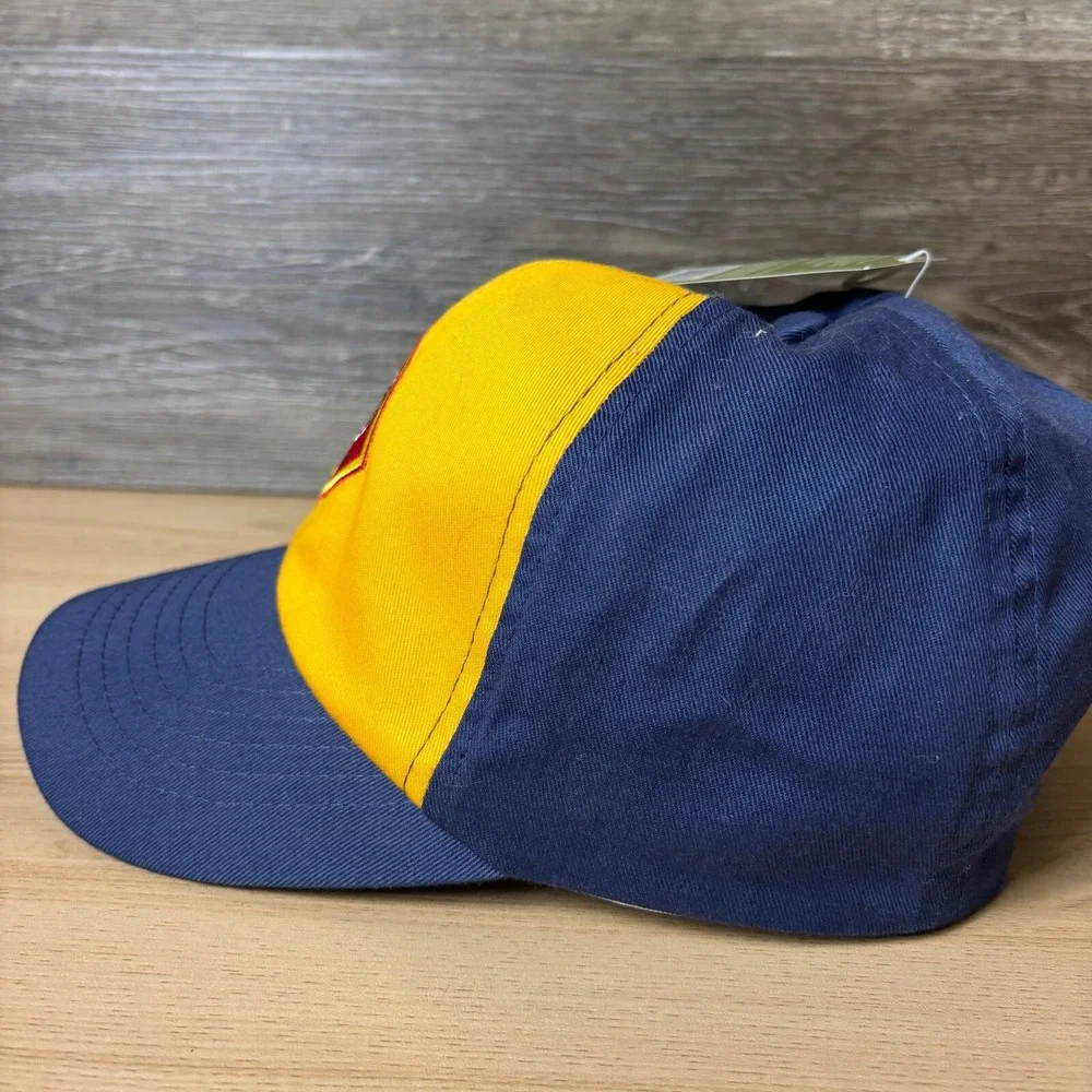 Boy Scouts Hat Cap Strap Back Blue Youth‎ Boys Wolf Cub Adjustable NWT